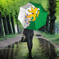 Radnorshire Wales Umbrella Map and Emblem Celtic Style - Wonder Print Shop