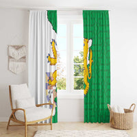 Radnorshire Wales Window Curtain Map and Emblem Celtic Style - Wonder Print Shop