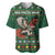 Personalized Radnorshire Wales Christmas Baseball Jersey Red-Tailed Hawk Design - Wonder Print Shop