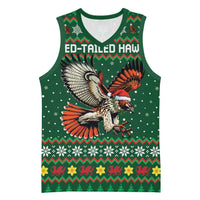 Personalized Radnorshire Wales Christmas Basketball Jersey Red-Tailed Hawk Design - Wonder Print Shop