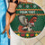 Personalized Radnorshire Wales Christmas Beach Blanket Red-Tailed Hawk Design - Wonder Print Shop