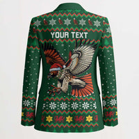 Personalized Radnorshire Wales Christmas Blazer Red-Tailed Hawk Design - Wonder Print Shop