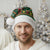 Personalized Radnorshire Wales Christmas Santa Hat Red-Tailed Hawk Design - Wonder Print Shop