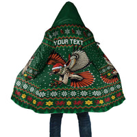 Personalized Radnorshire Wales Christmas Cloak Red-Tailed Hawk Design - Wonder Print Shop