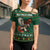 Personalized Radnorshire Wales Christmas Cross Shoulder Shirt Red-Tailed Hawk Design - Wonder Print Shop