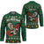 Personalized Radnorshire Wales Christmas Hockey Jersey Red-Tailed Hawk Design - Wonder Print Shop