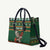 Personalized Radnorshire Wales Christmas Leather Bag Red-Tailed Hawk Design - Wonder Print Shop