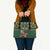 Personalized Radnorshire Wales Christmas Leather Bag Red-Tailed Hawk Design - Wonder Print Shop