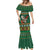 Personalized Radnorshire Wales Christmas Mermaid Dress Red-Tailed Hawk Design - Wonder Print Shop