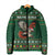 Personalized Radnorshire Wales Christmas Padded Jacket Red-Tailed Hawk Design - Wonder Print Shop
