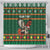 Personalized Radnorshire Wales Christmas Shower Curtain Red-Tailed Hawk Design - Wonder Print Shop