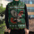 Personalized Radnorshire Wales Christmas Sleeveless Puffer Jacket Red-Tailed Hawk Design - Wonder Print Shop