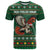 Personalized Radnorshire Wales Christmas T Shirt Red-Tailed Hawk Design - Wonder Print Shop