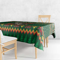 Personalized Radnorshire Wales Christmas Tablecloth Red-Tailed Hawk Design - Wonder Print Shop