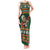 Personalized Radnorshire Wales Christmas Tank Maxi Dress Red-Tailed Hawk Design - Wonder Print Shop