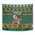 Personalized Radnorshire Wales Christmas Tapestry Red-Tailed Hawk Design - Wonder Print Shop