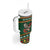 Personalized Radnorshire Wales Christmas Tumbler With Handle Red-Tailed Hawk Design - Wonder Print Shop