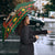 Personalized Radnorshire Wales Christmas Umbrella Red-Tailed Hawk Design - Wonder Print Shop