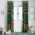 Personalized Radnorshire Wales Christmas Window Curtain Red-Tailed Hawk Design - Wonder Print Shop