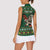 Personalized Radnorshire Wales Christmas Women Sleeveless Polo Shirt Red-Tailed Hawk Design - Wonder Print Shop