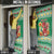 Personalized Wales Christmas Door Cover Cute Red Welsh Dragon and Daffodils - Wonder Print Shop