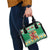Personalized Wales Christmas Shoulder Handbag Cute Red Welsh Dragon and Daffodils - Wonder Print Shop