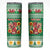 Personalized Wales Christmas Skinny Tumbler Cute Red Welsh Dragon and Daffodils - Wonder Print Shop