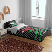 Wales Beast Bedding Set Ripped Flag Graphic - Wonder Print Shop