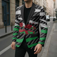 Wales Beast Blazer Ripped Flag Graphic - Wonder Print Shop