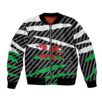 Wales Beast Bomber Jacket Ripped Flag Graphic - Wonder Print Shop