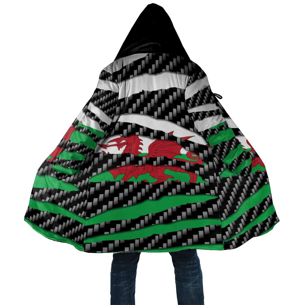 Wales Beast Cloak Ripped Flag Graphic - Wonder Print Shop