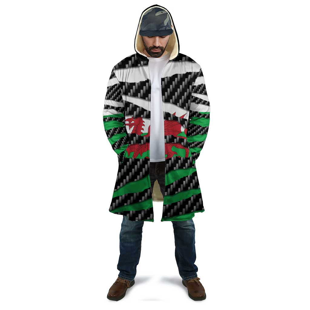 Wales Beast Cloak Ripped Flag Graphic - Wonder Print Shop