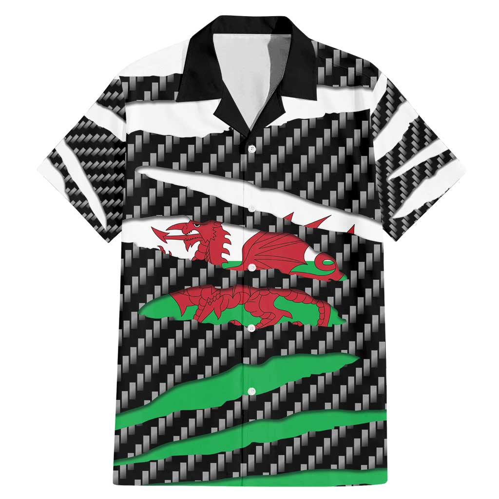 Wales Beast Family Matching Mermaid Dress and Hawaiian Shirt Ripped Flag Graphic - Wonder Print Shop