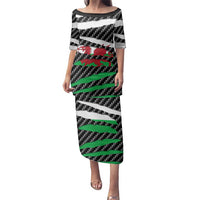 Wales Beast Family Matching Puletasi and Hawaiian Shirt Ripped Flag Graphic - Wonder Print Shop