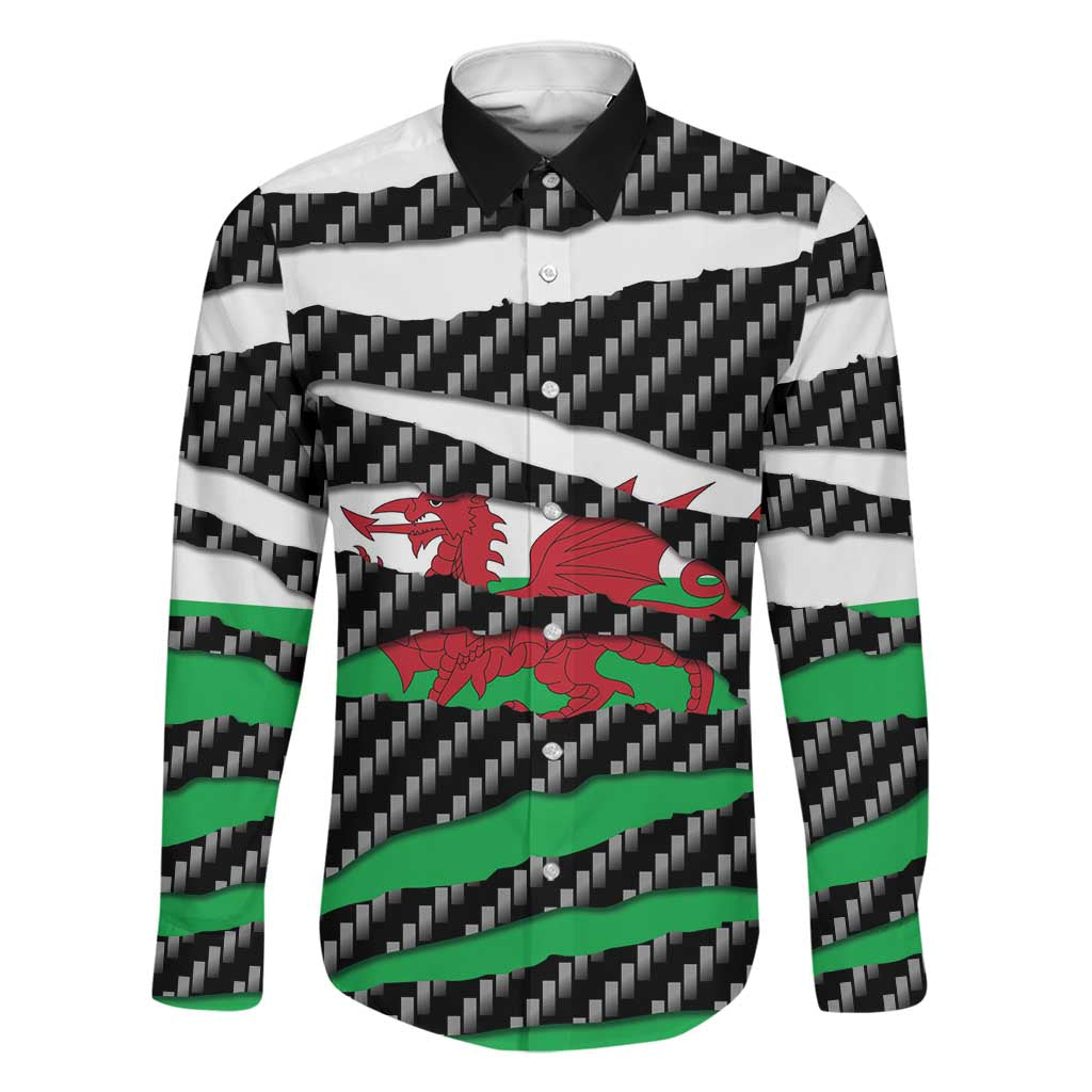 Wales Beast Family Matching Summer Maxi Dress and Hawaiian Shirt Ripped Flag Graphic - Wonder Print Shop
