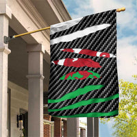 Wales Beast Garden Flag Ripped Flag Graphic - Wonder Print Shop