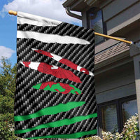 Wales Beast Garden Flag Ripped Flag Graphic - Wonder Print Shop