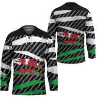 Wales Beast Hockey Jersey Ripped Flag Graphic - Wonder Print Shop