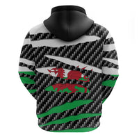 Wales Beast Hoodie Ripped Flag Graphic - Wonder Print Shop