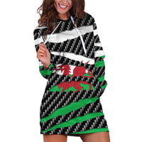 Wales Beast Hoodie Dress Ripped Flag Graphic - Wonder Print Shop