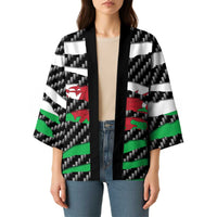 Wales Beast Kimono Ripped Flag Graphic - Wonder Print Shop