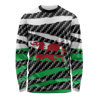 Wales Beast Long Sleeve Shirt Ripped Flag Graphic - Wonder Print Shop