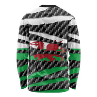 Wales Beast Long Sleeve Shirt Ripped Flag Graphic - Wonder Print Shop