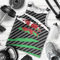 Wales Beast Men Tank Top Ripped Flag Graphic - Wonder Print Shop
