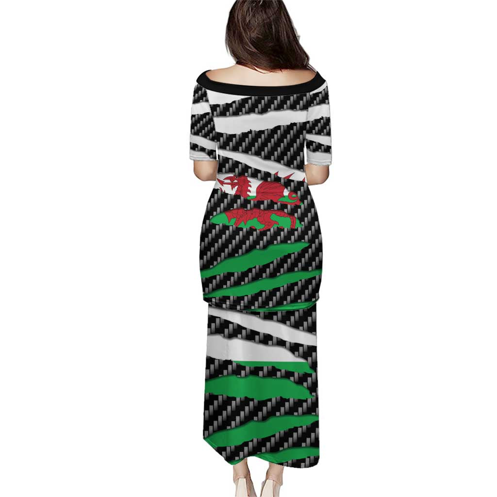 Wales Beast Puletasi Ripped Flag Graphic - Wonder Print Shop