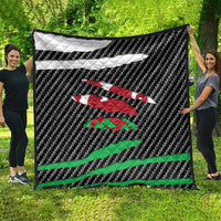 Wales Beast Quilt Ripped Flag Graphic - Wonder Print Shop