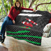 Wales Beast Quilt Ripped Flag Graphic - Wonder Print Shop