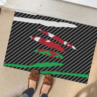 Wales Beast Rubber Doormat Ripped Flag Graphic - Wonder Print Shop