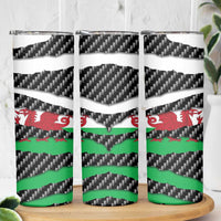 Wales Beast Skinny Tumbler Ripped Flag Graphic - Wonder Print Shop