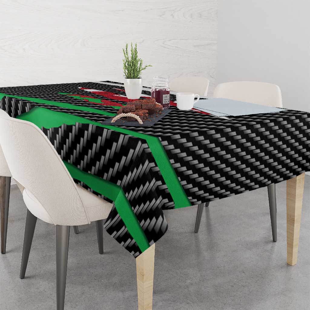 Wales Beast Tablecloth Ripped Flag Graphic - Wonder Print Shop